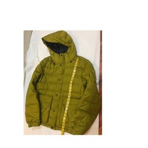 Nike Womens SB Jacket Green Puffed Size M.